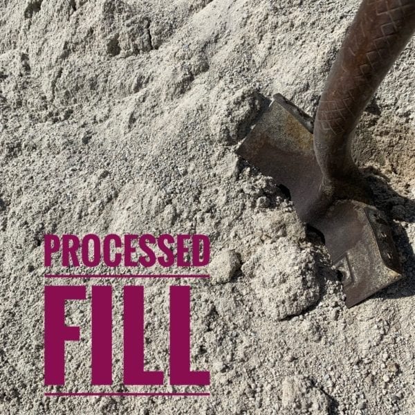 Processed Fill Dirt
